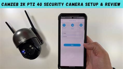 CAMZEB 2K 4G LTE PTZ Camera Setup & Review .